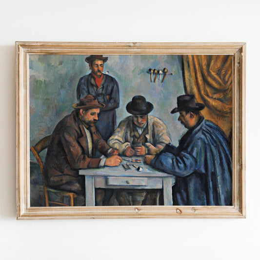 The Card Players by Paul Cézanne