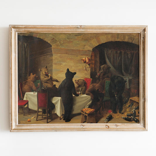 Bear Carousel by William Holbrook Beard