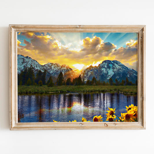 Grand Teton Sunset