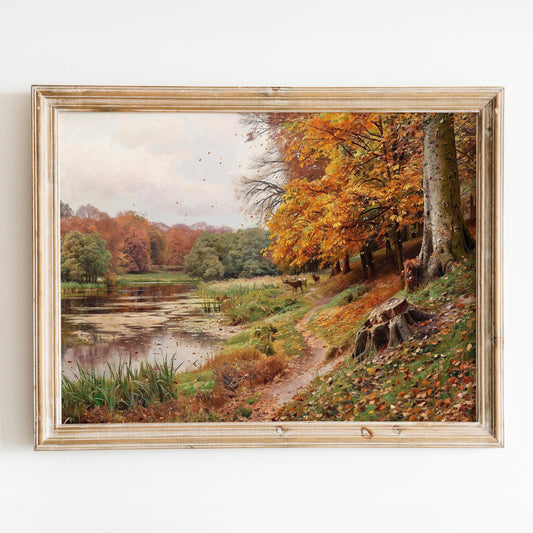 An Autumn Day in the Forest 1918