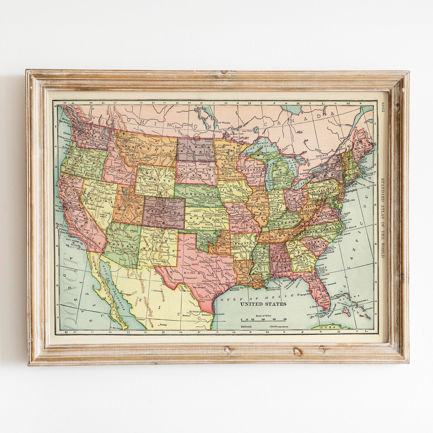 Map of United States