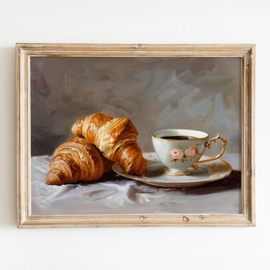 Coffee And A Croissant