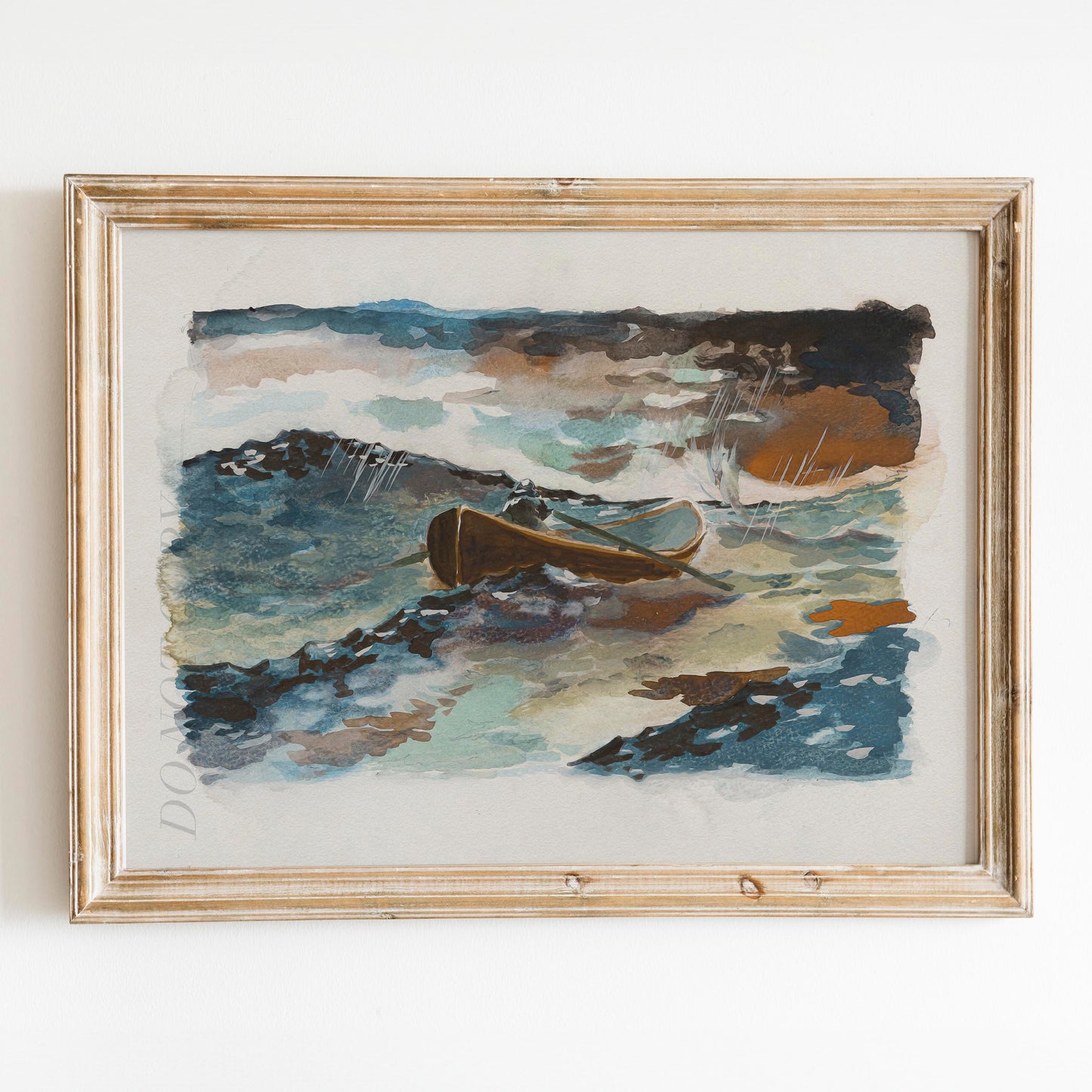 Good Will Hunting Rowboat Painting