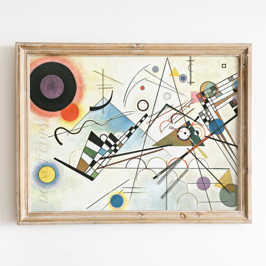 Composition 8, 1923 by Kandinsky
