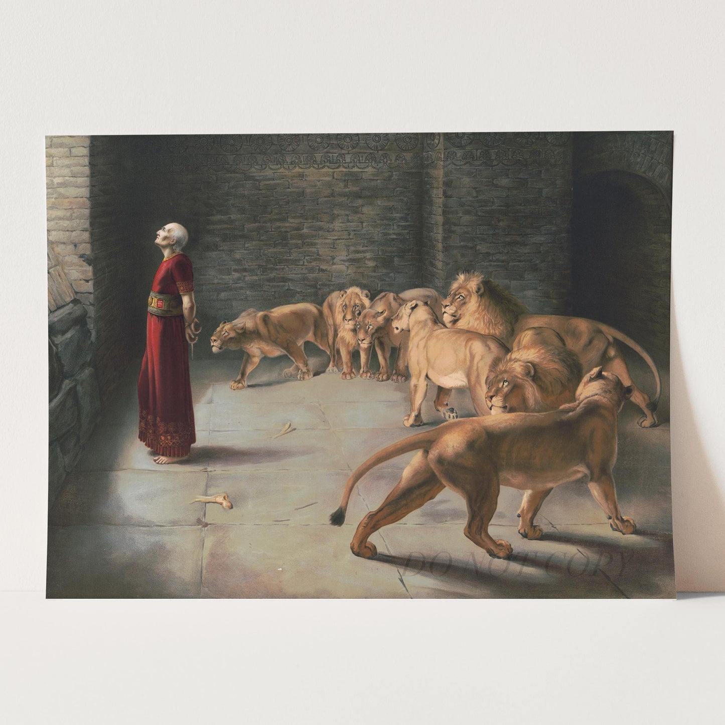 Daniel’s Answer To The King (1893) - Daniel In The Lion's Den