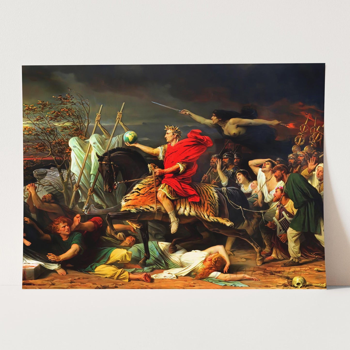 Caesar Crosses the Rubicon 1875 Adolphe Yvon
