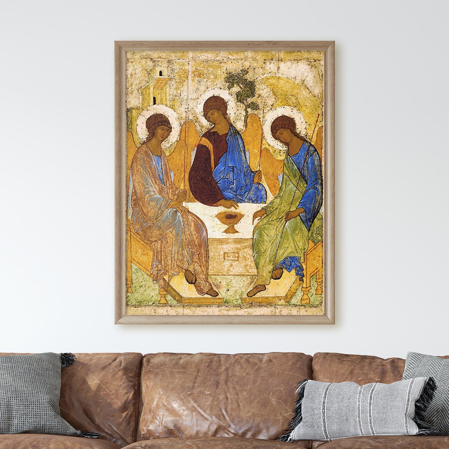 The Holy Trinity By Andrei Rublev