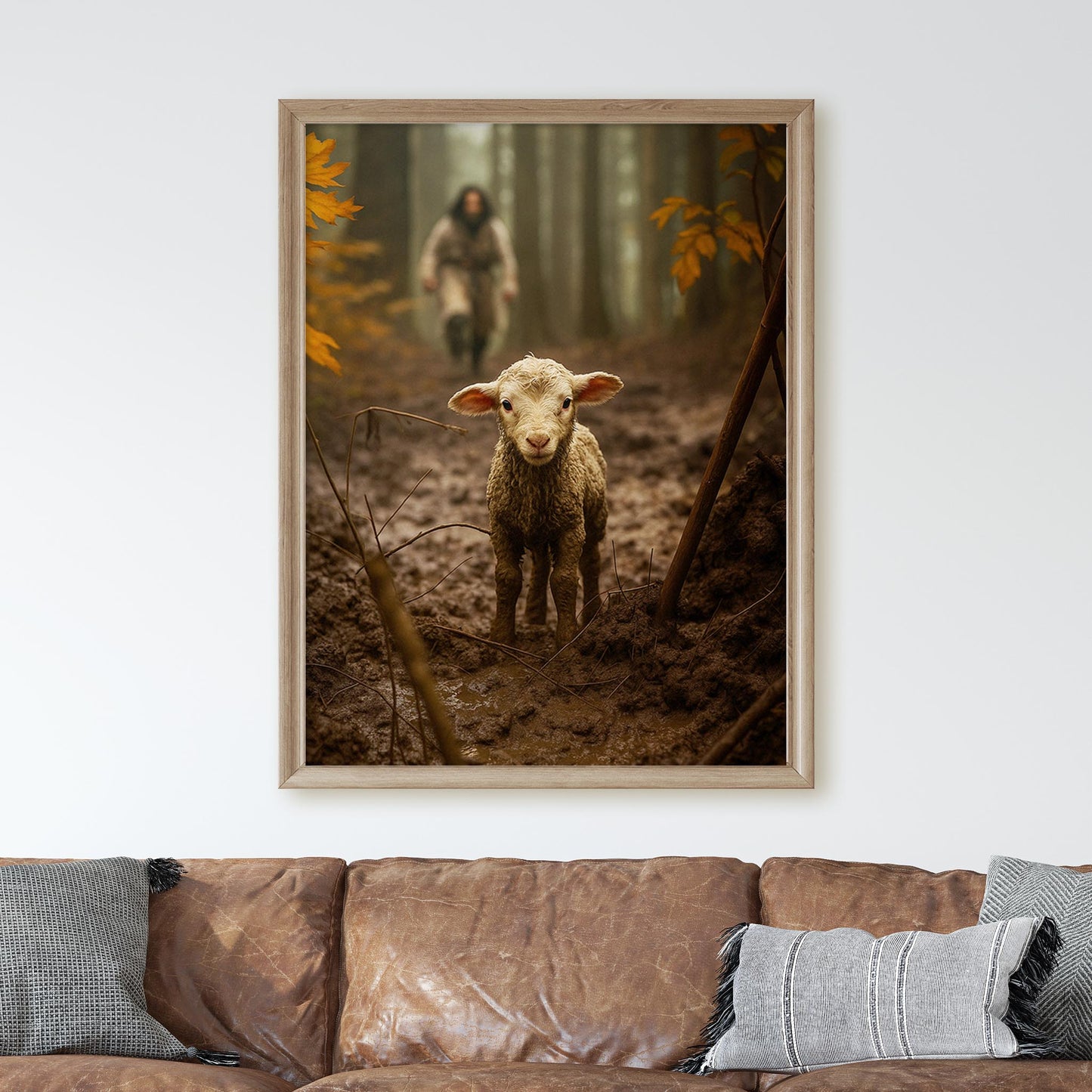 Jesus Finds The Lost Lamb