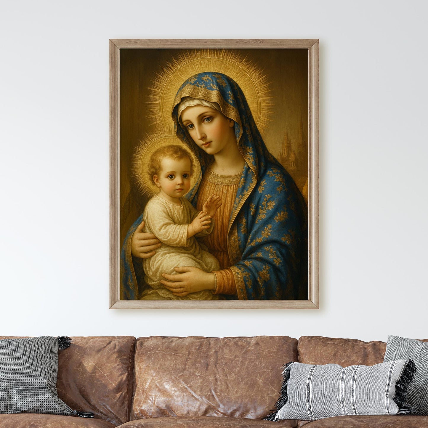 Mother Mary And Baby Jesus