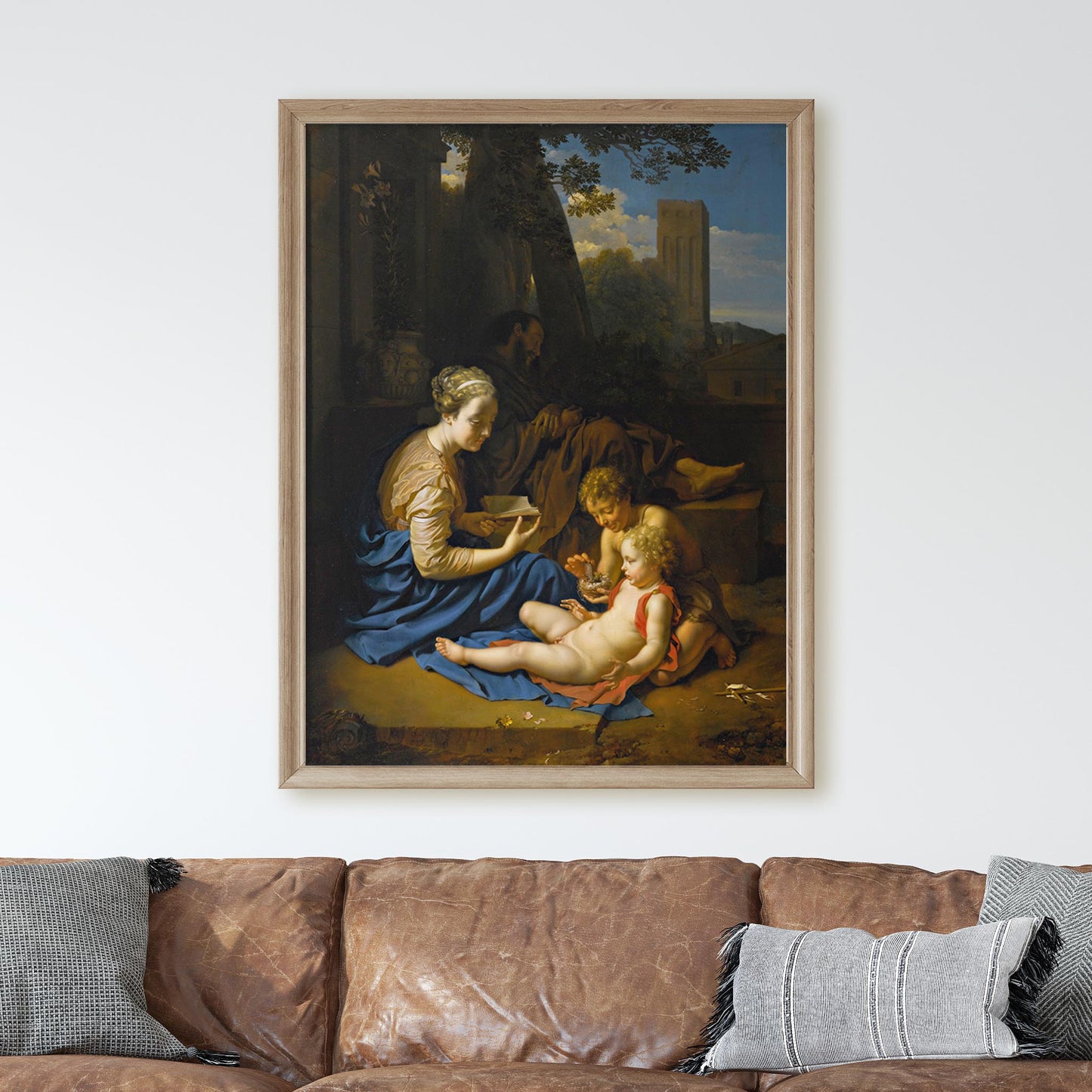 The Holy Family With The Infant Saint John The Baptist, 1715 by Adriaen Van der Werff