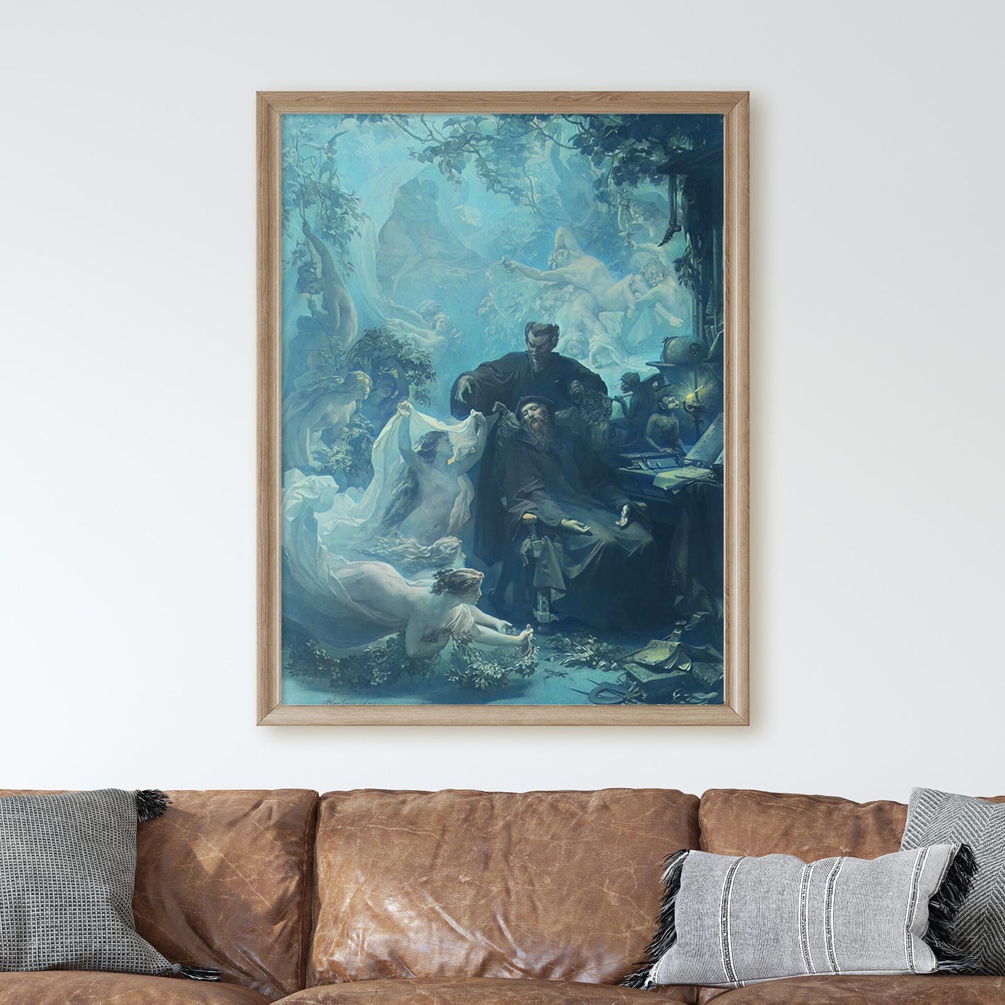 The Dream of Faust by August von Kreling