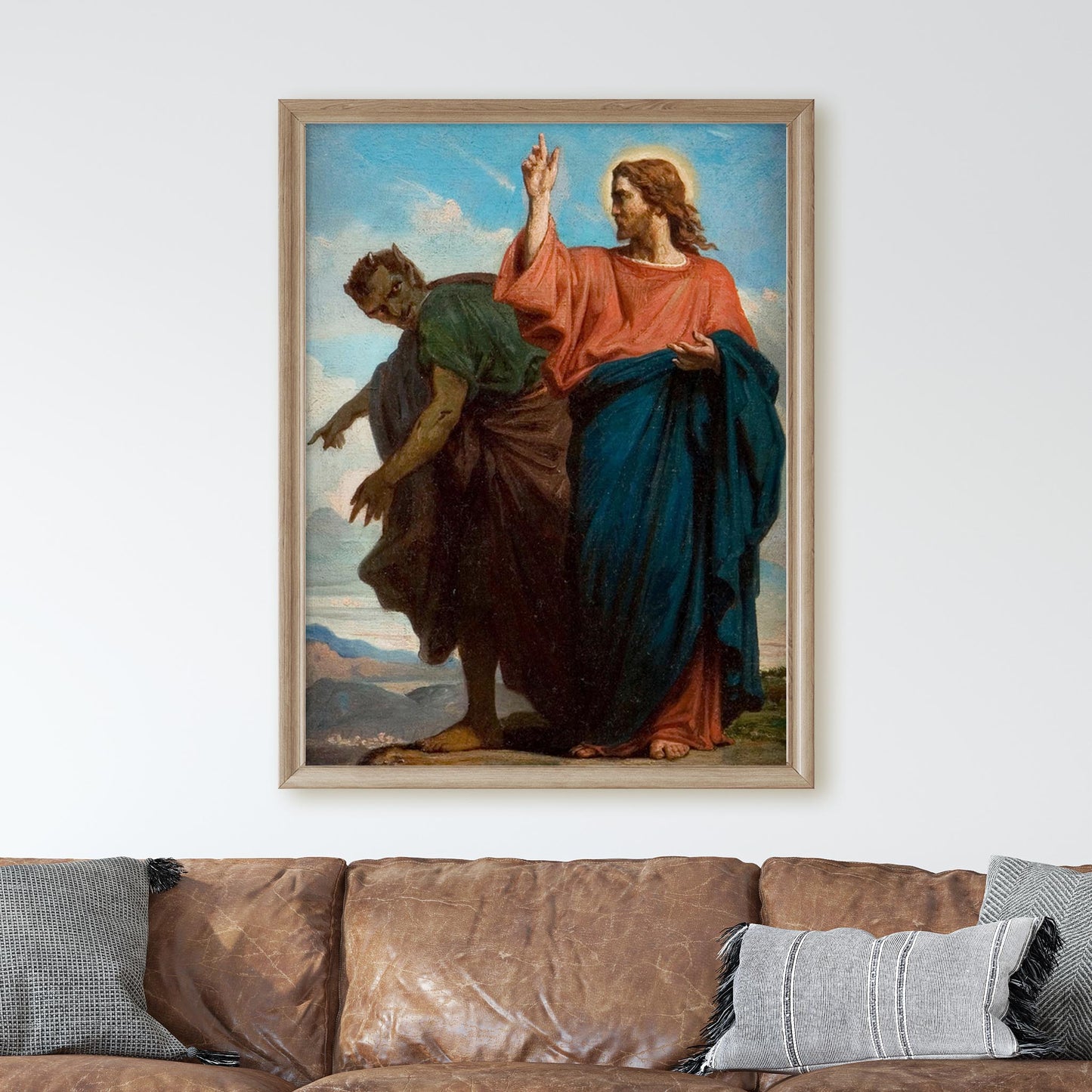 The Temptation of Christ by the Devil by Félix Joseph Barrias
