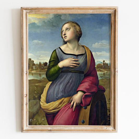 Saint Catherine of Alexandria by Raphael