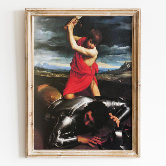 David and Goliath by Guido Reni