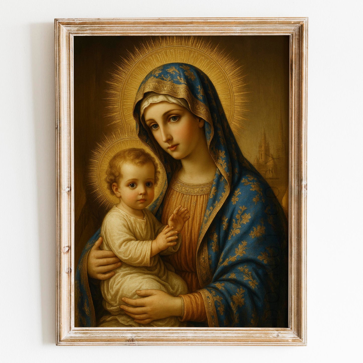 Mother Mary And Baby Jesus