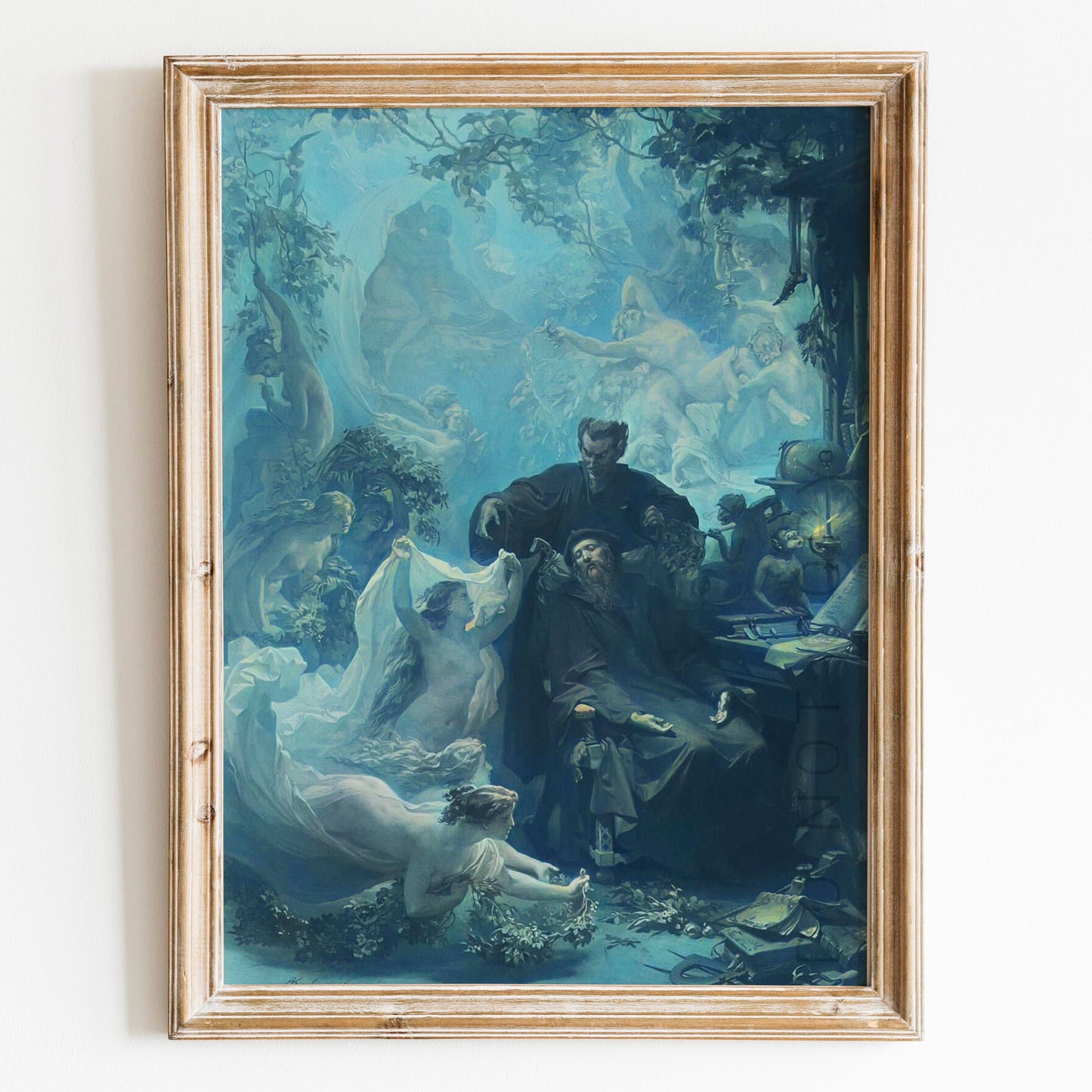 The Dream of Faust by August von Kreling