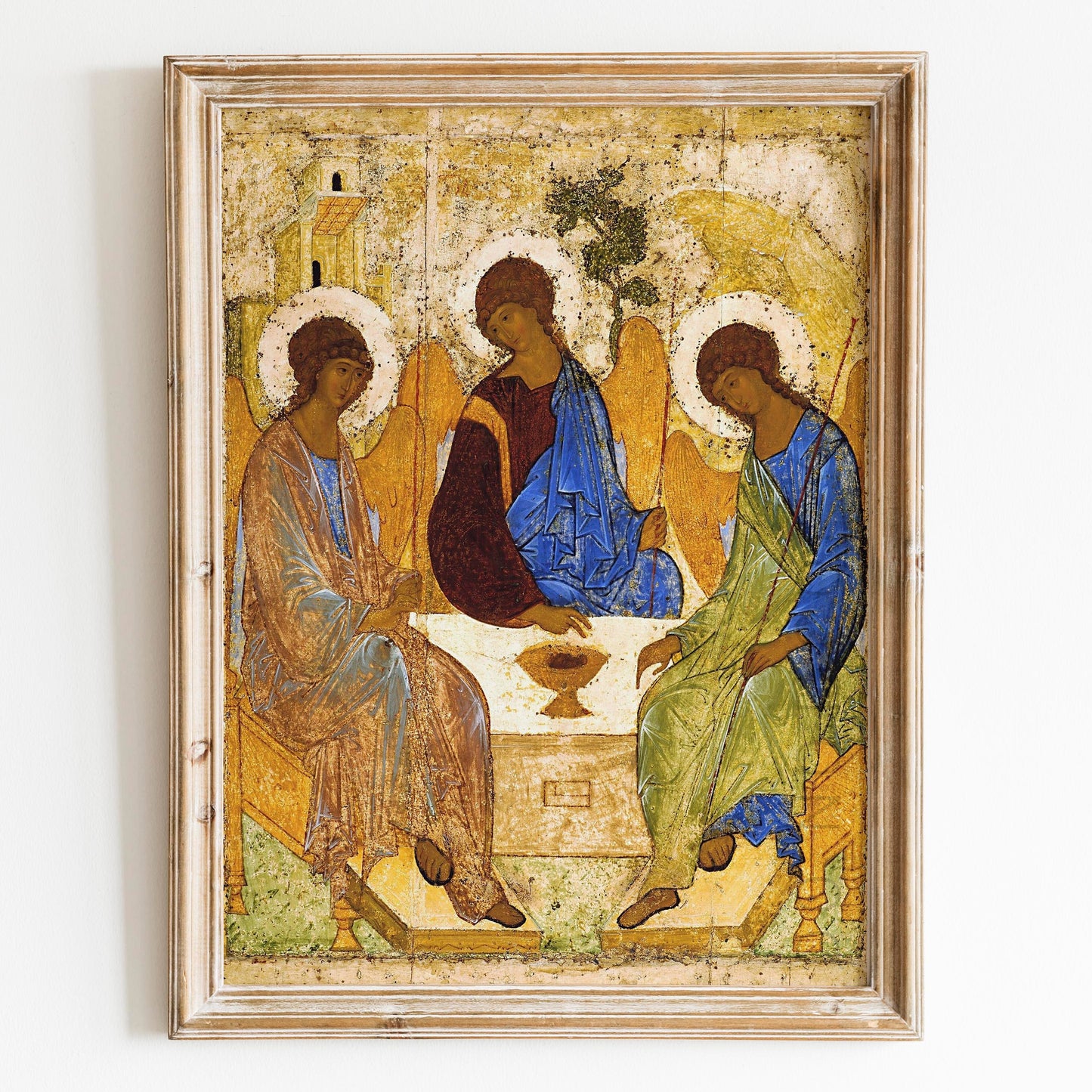 The Holy Trinity By Andrei Rublev