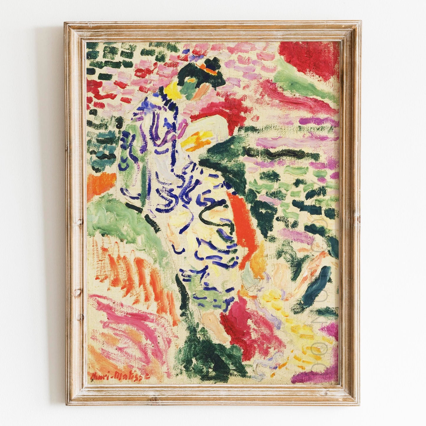 Japanese Woman by Water by Henri Matisse