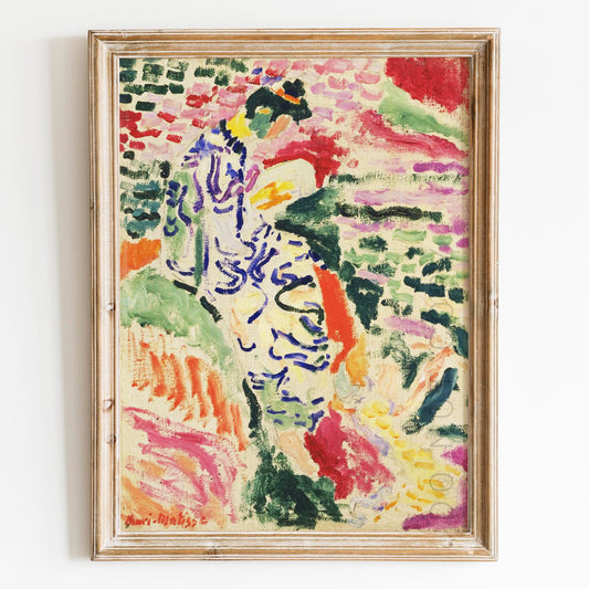 Japanese Woman by Water by Henri Matisse