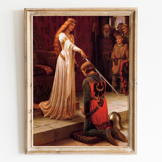 Accolade 1901 by Edmund Blair Leighton
