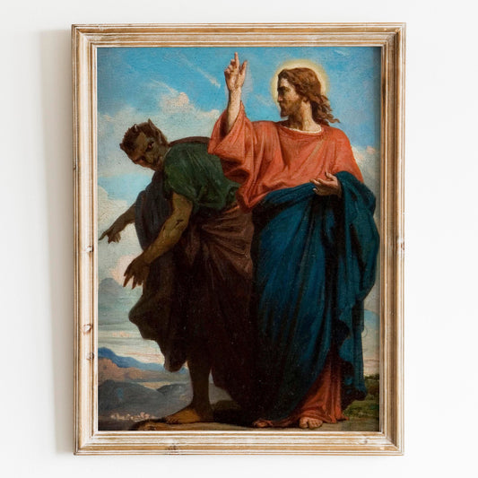 The Temptation of Christ by the Devil by Félix Joseph Barrias