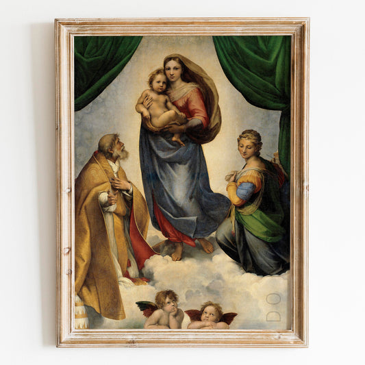 Sistine Madonna by Rafael