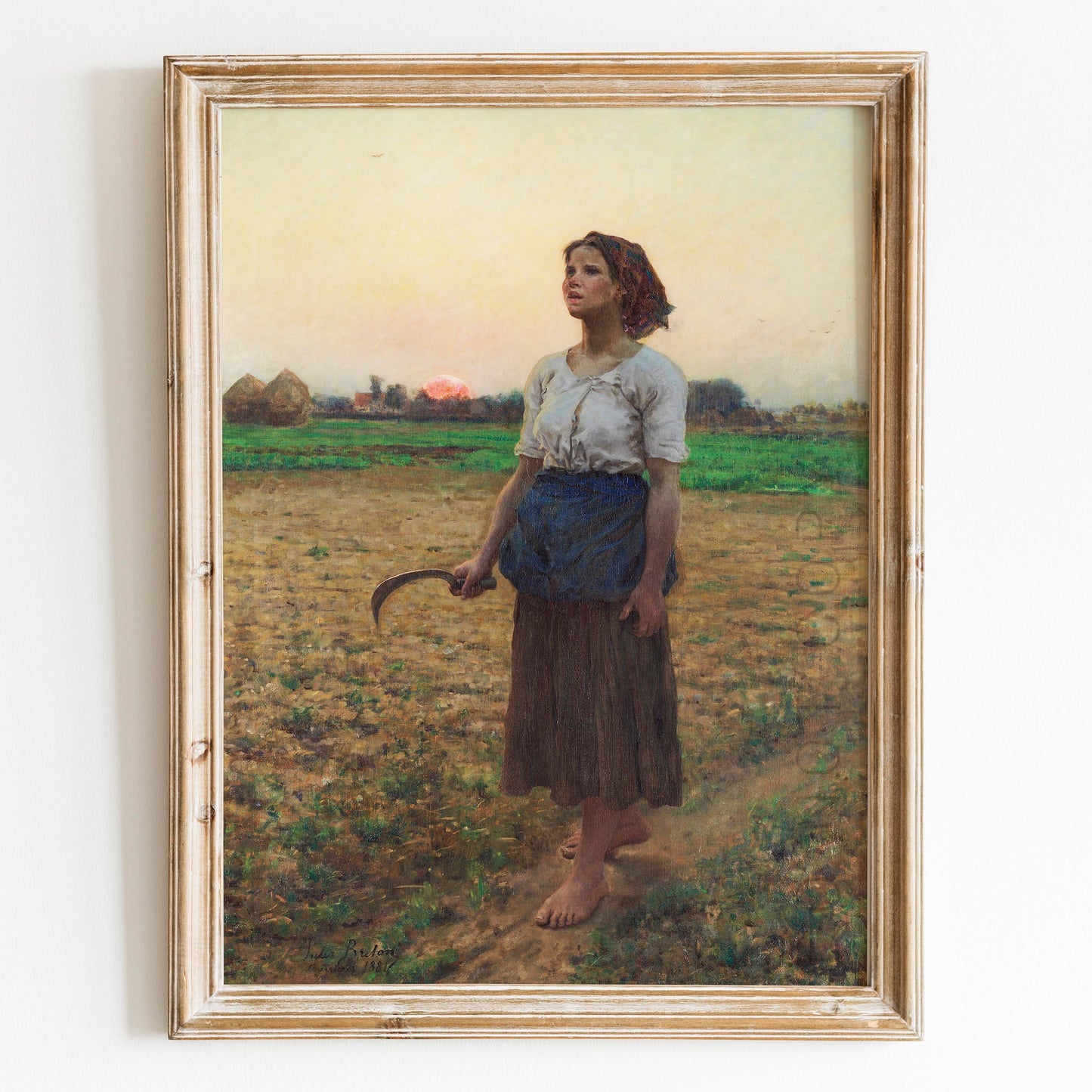 The Song of the Lark by Jules Breton