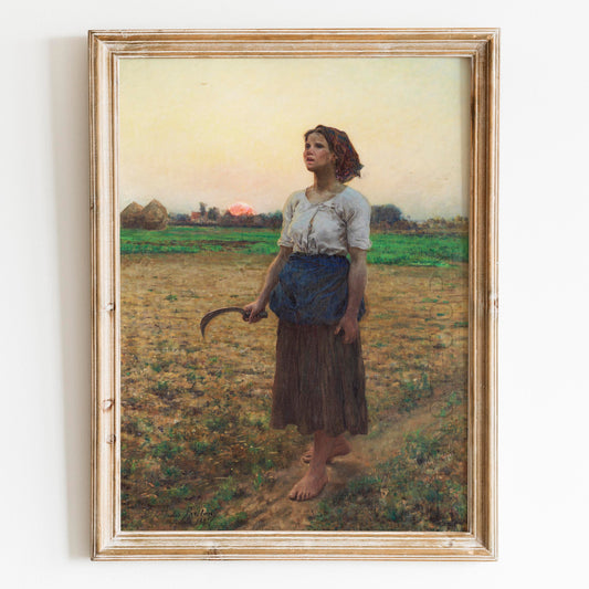 The Song of the Lark by Jules Breton