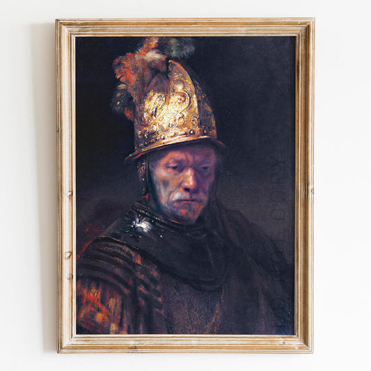 The Man with the Golden Helmet by Rembrandt