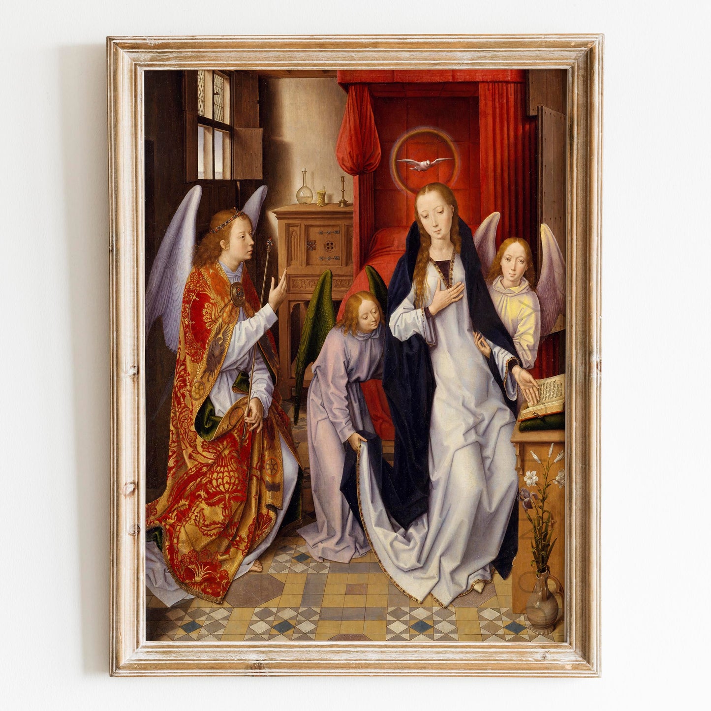 The Annunciation by Hans Memling