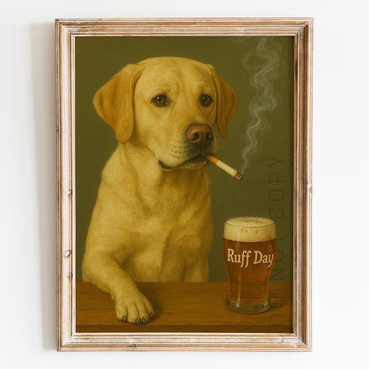Labrador Retriever - Ruff Day