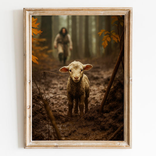 Jesus Finds The Lost Lamb
