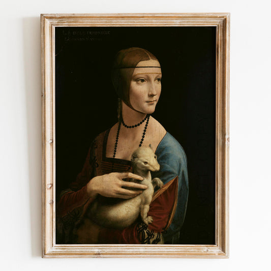 Lady with an Ermine by Leonardo da Vinci