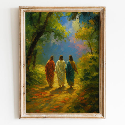 Jesus On The Road To Emmaus
