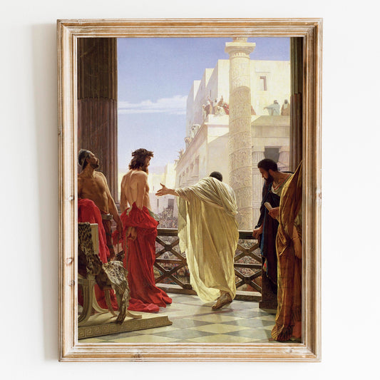 Ecce Homo by Antonio Ciseri - Christ Before Pilate