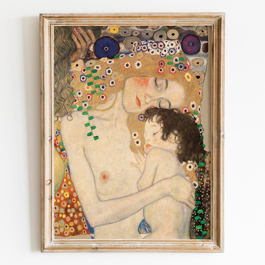 Three Ages by Gustav Klimt