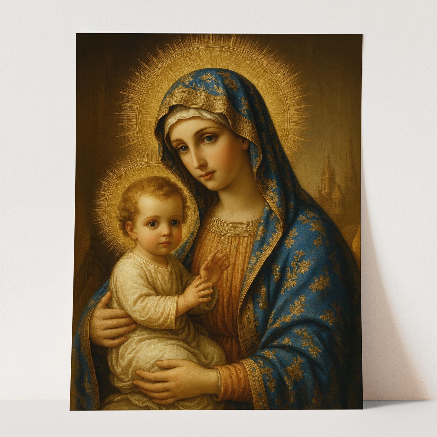 Mother Mary And Baby Jesus