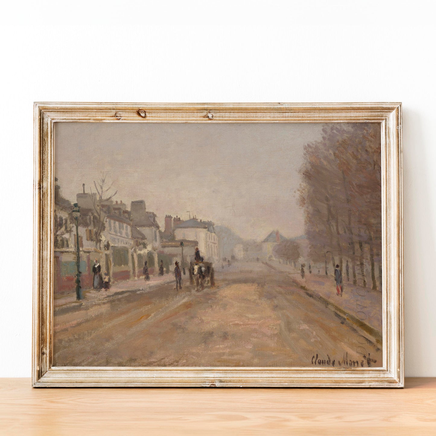 Boulevard Héloise, Argenteuil (1872) by Claude Monet