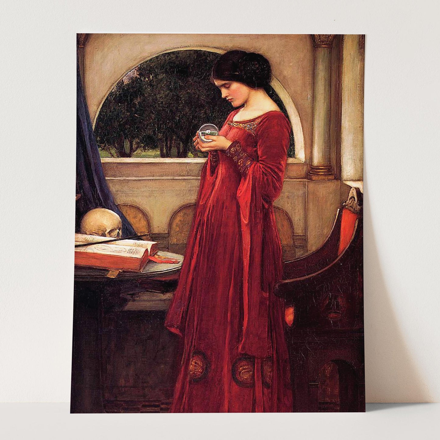 The Crystal Ball by John William Waterhouse
