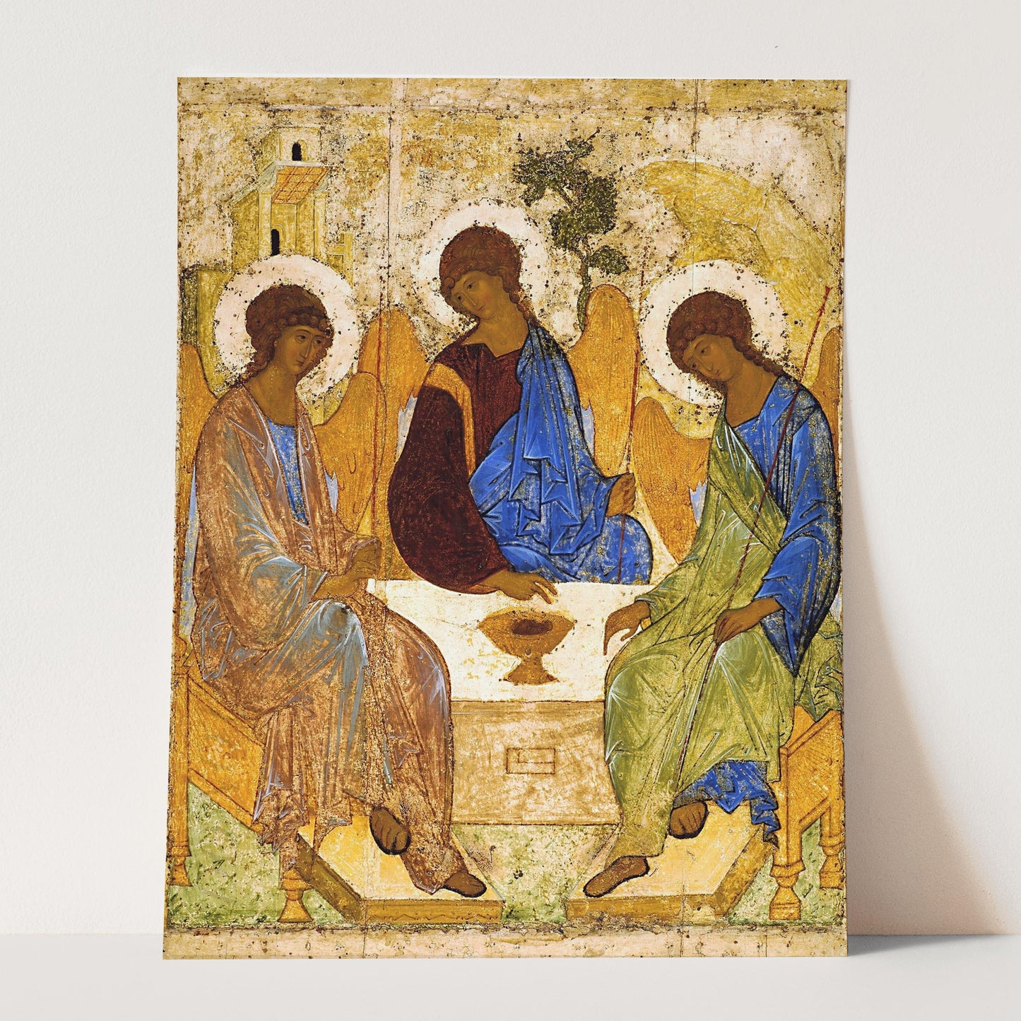 The Holy Trinity By Andrei Rublev