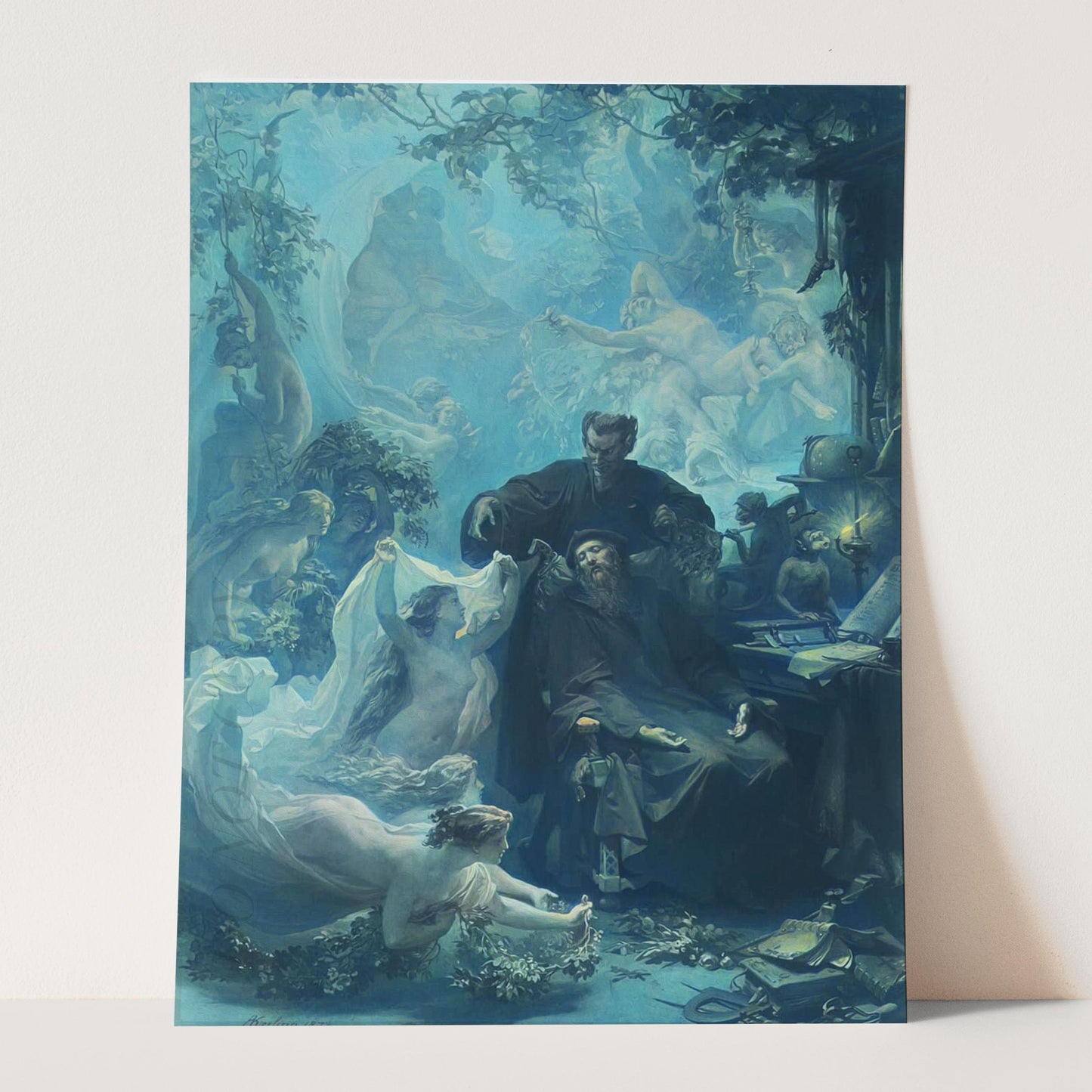 The Dream of Faust by August von Kreling
