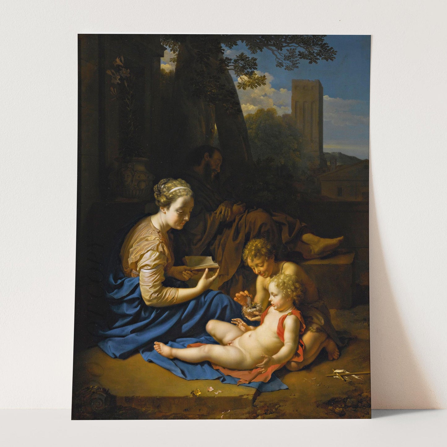 The Holy Family With The Infant Saint John The Baptist, 1715 by Adriaen Van der Werff