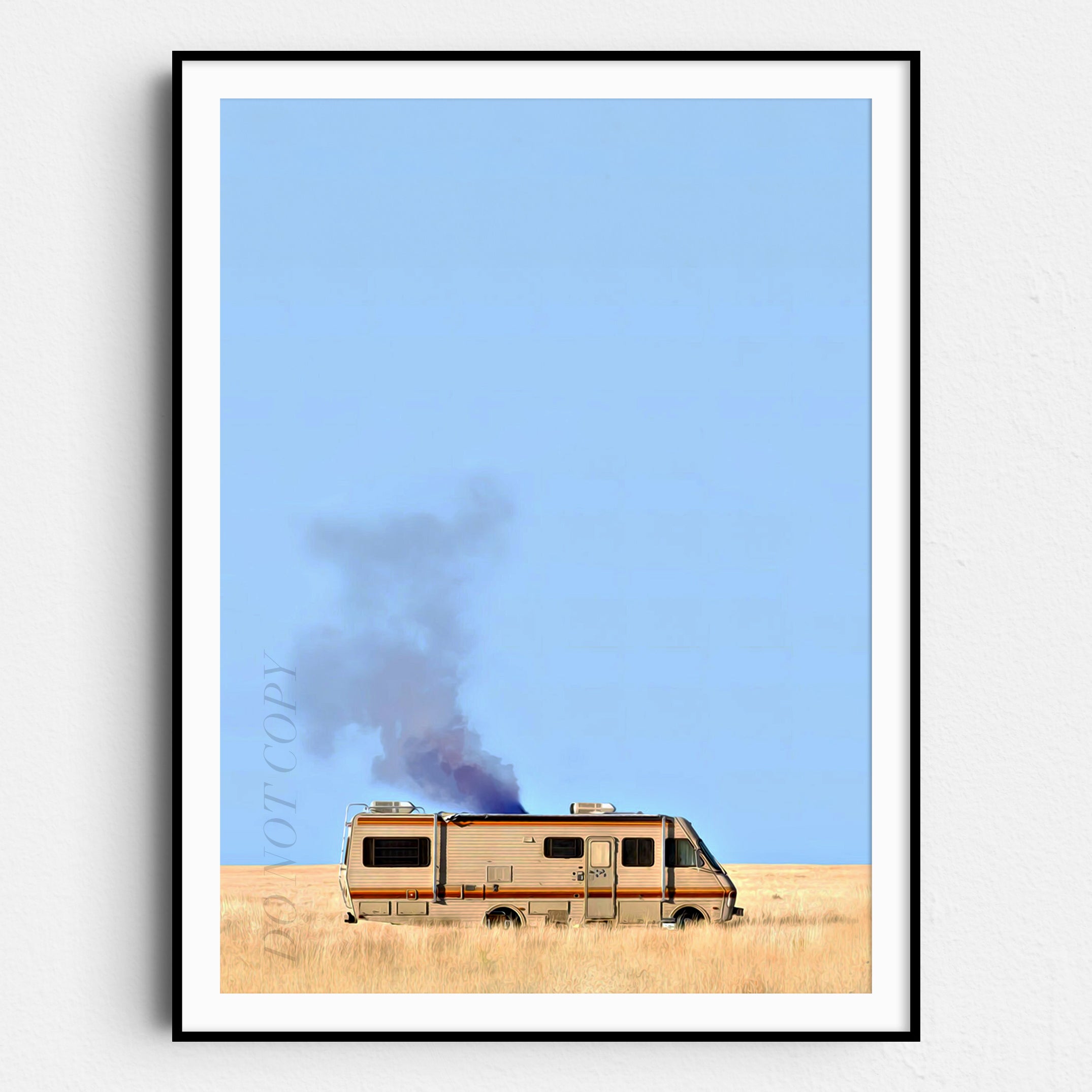 Breaking Bad Cooking In Camper RV In Desert Wall Art Prints – Prints ...
