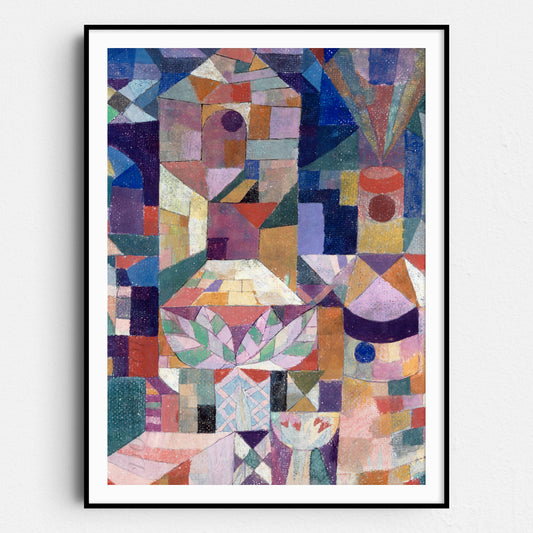 Burggarten (1919) by Paul Klee