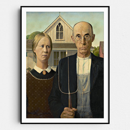 American Gothic by Grant Wood