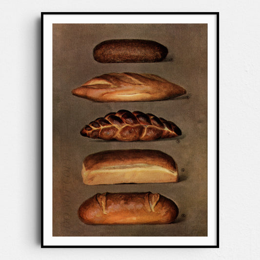 Baked Bread Loaves - The Grocer's Encyclopedia, 1911