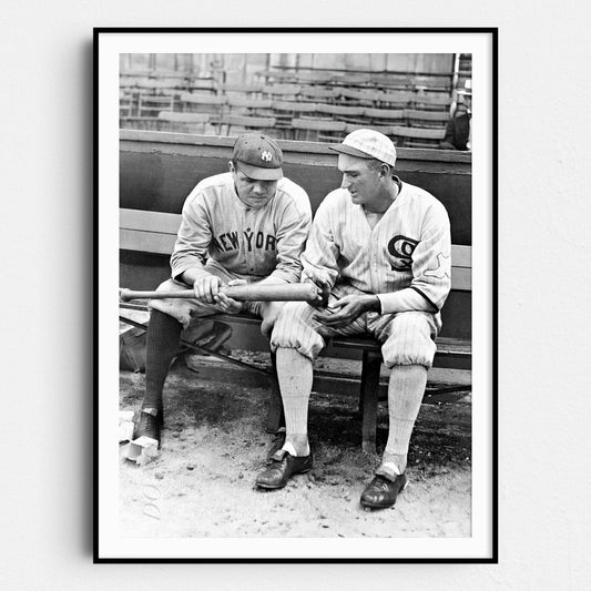 Babe Ruth & Shoeless Joe Jackson
