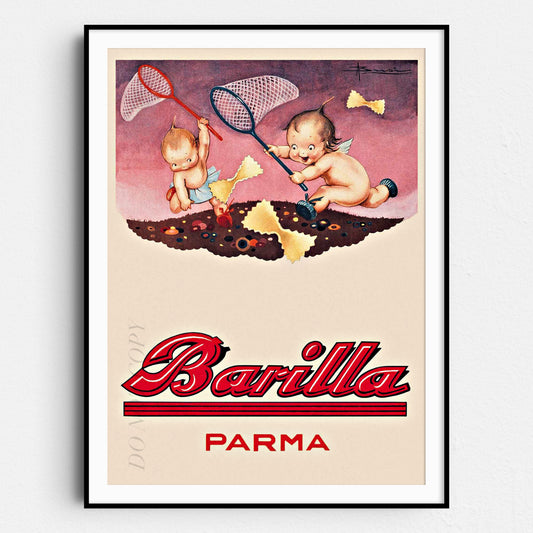 Barilla Parma Food & Drink Vintage Poster