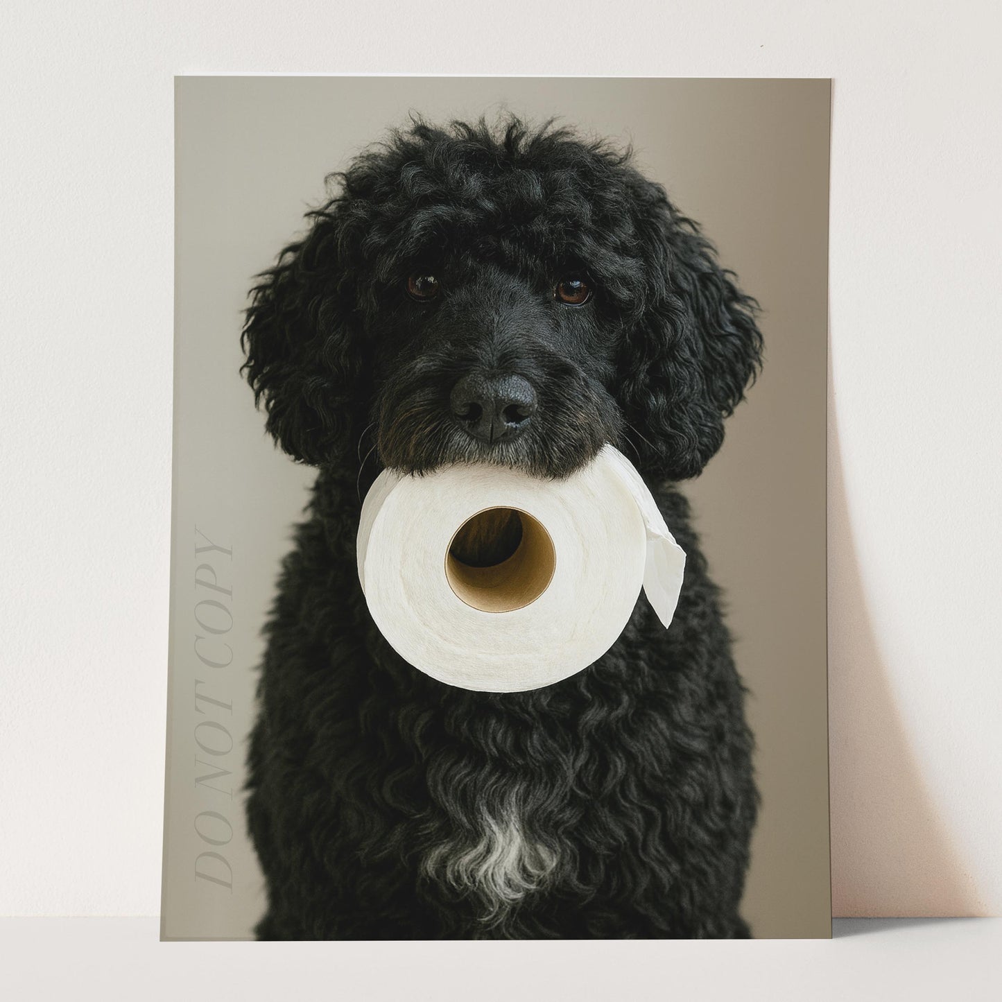 Portuguese Water Dog Toilet Paper
