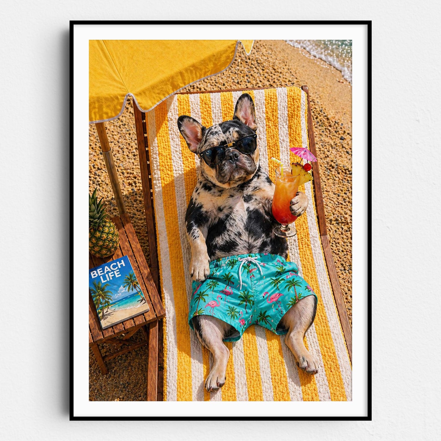French Bulldog - Beach Life 2